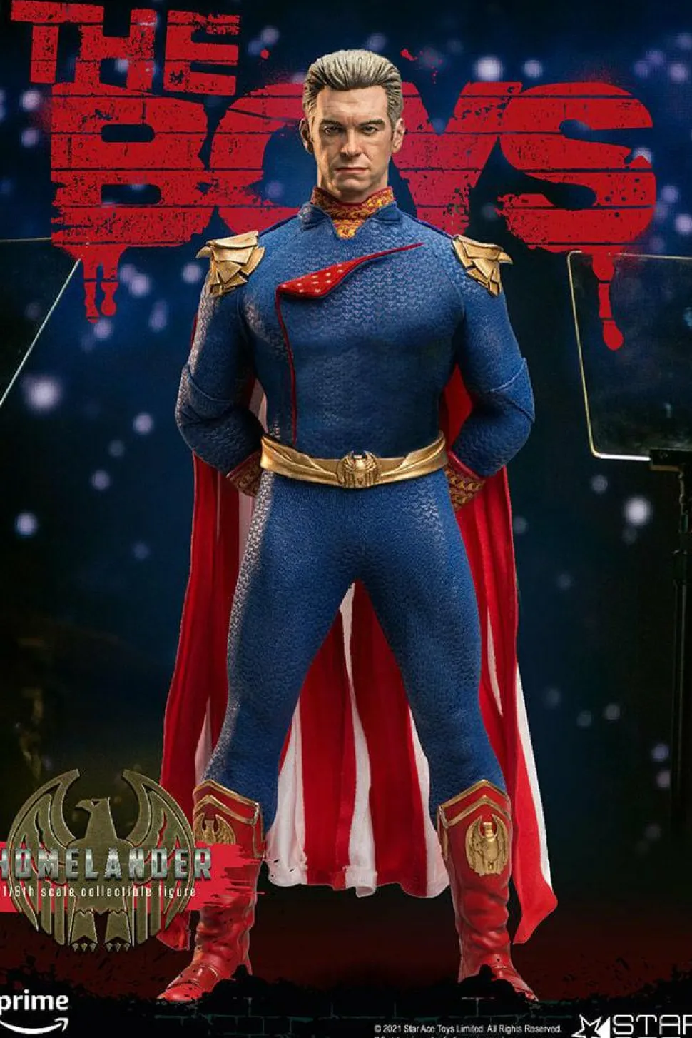 The Boys - Homelander Deluxe 1/6th Scale Action Figure (Int Sales Only)