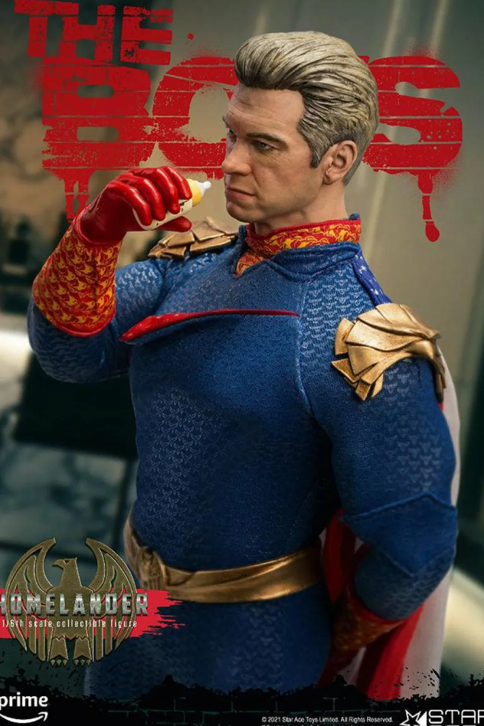 The Boys - Homelander Deluxe 1/6th Scale Action Figure (Int Sales Only)