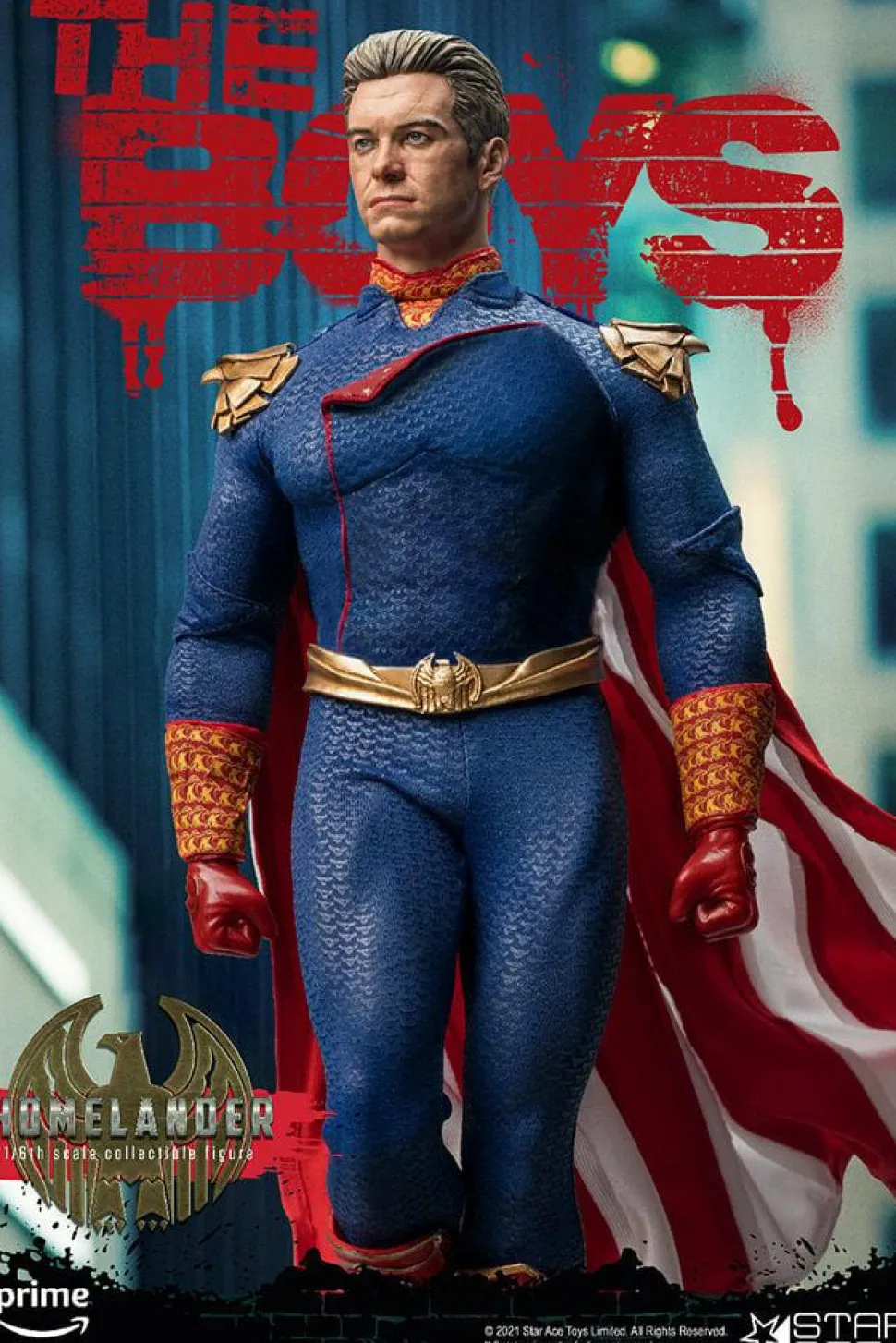 The Boys - Homelander Deluxe 1/6th Scale Action Figure (Int Sales Only)