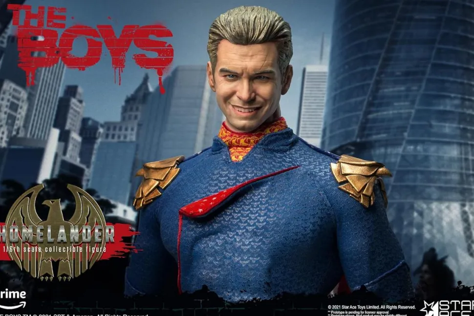 The Boys - Homelander Deluxe 1/6th Scale Action Figure (Battery Compliant)