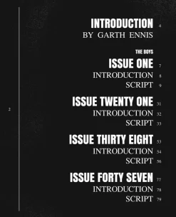 The Boys - Selected Scripts by Garth Ennis Volume 01 Paperback Book
