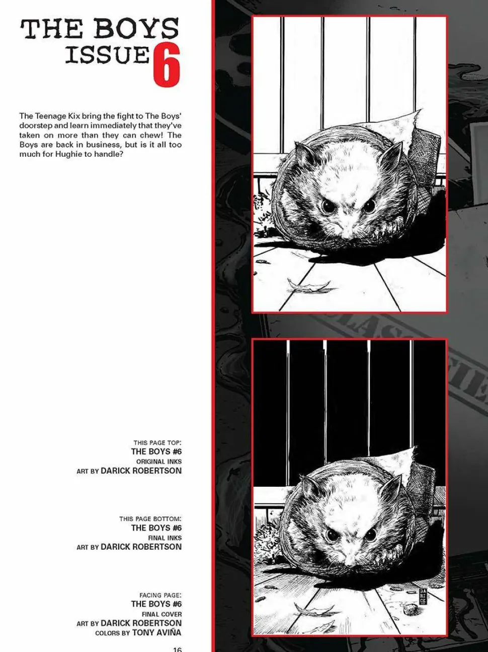 The Boys - The Art of The Boys: The Complete Covers by Darick Robertson Hardcover Book