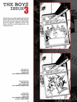 The Boys - The Art of The Boys: The Complete Covers by Darick Robertson Hardcover Book