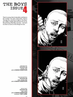 The Boys - The Art of The Boys: The Complete Covers by Darick Robertson Hardcover Book