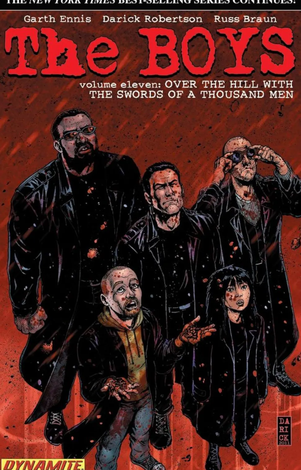 The Boys - Volume 11 Over the Hill with the Swords of a Thousand Men Trade Paperback Book