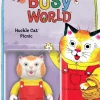 The Busy World of Richard Scarry - Huckle Cat Picnic (Overalls) ReAction 3.75" Action Figure (Wave 2)