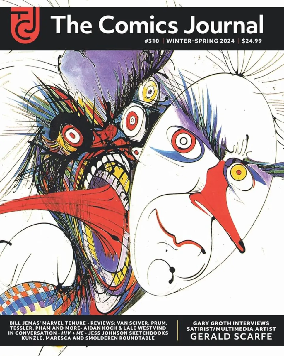 The Comics Journal - Issue #310 Winter-Spring 2024 Paperback Magazine
