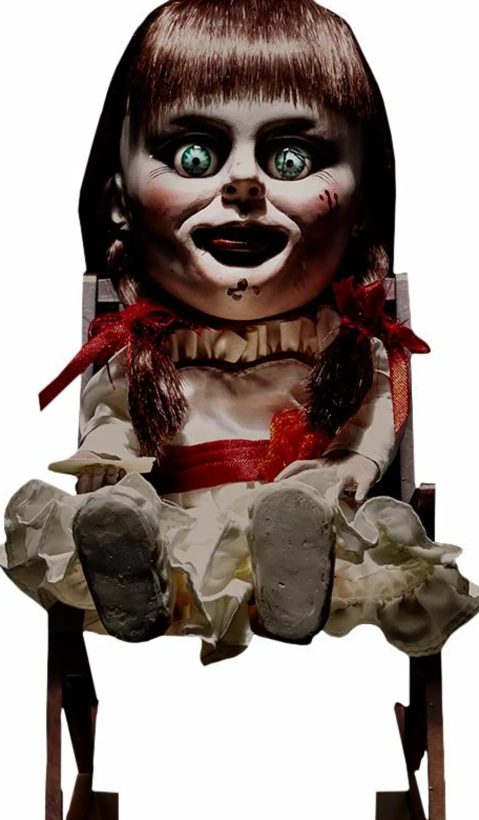 The Conjuring - Annabelle With Rocking Chair Defo-Real 6” Polyresin Statue