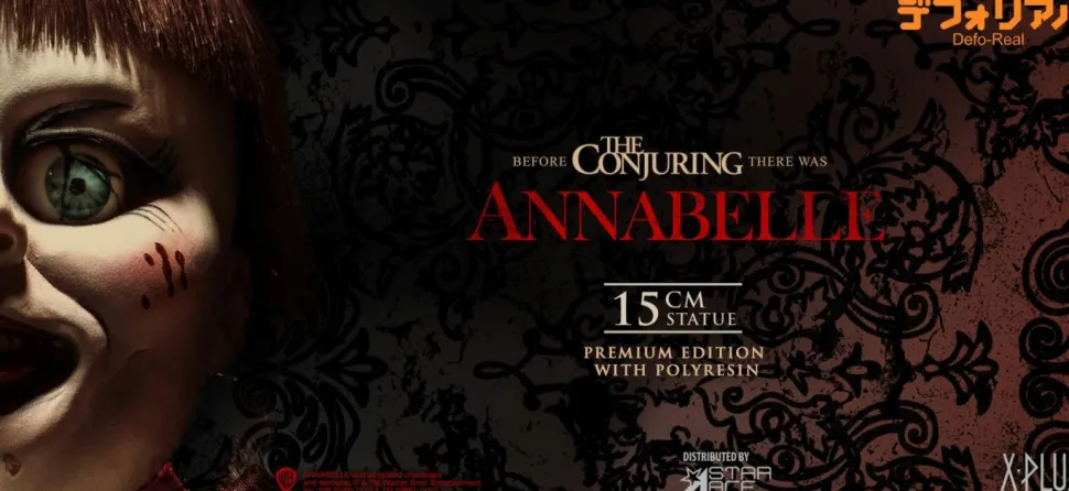 The Conjuring - Annabelle With Rocking Chair Defo-Real 6” Polyresin Statue