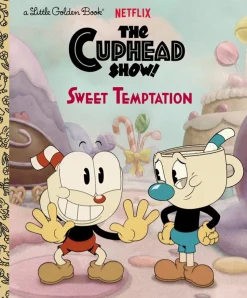 The Cuphead Show! - Sweet Temptation Little Golden Book Hardcover Book