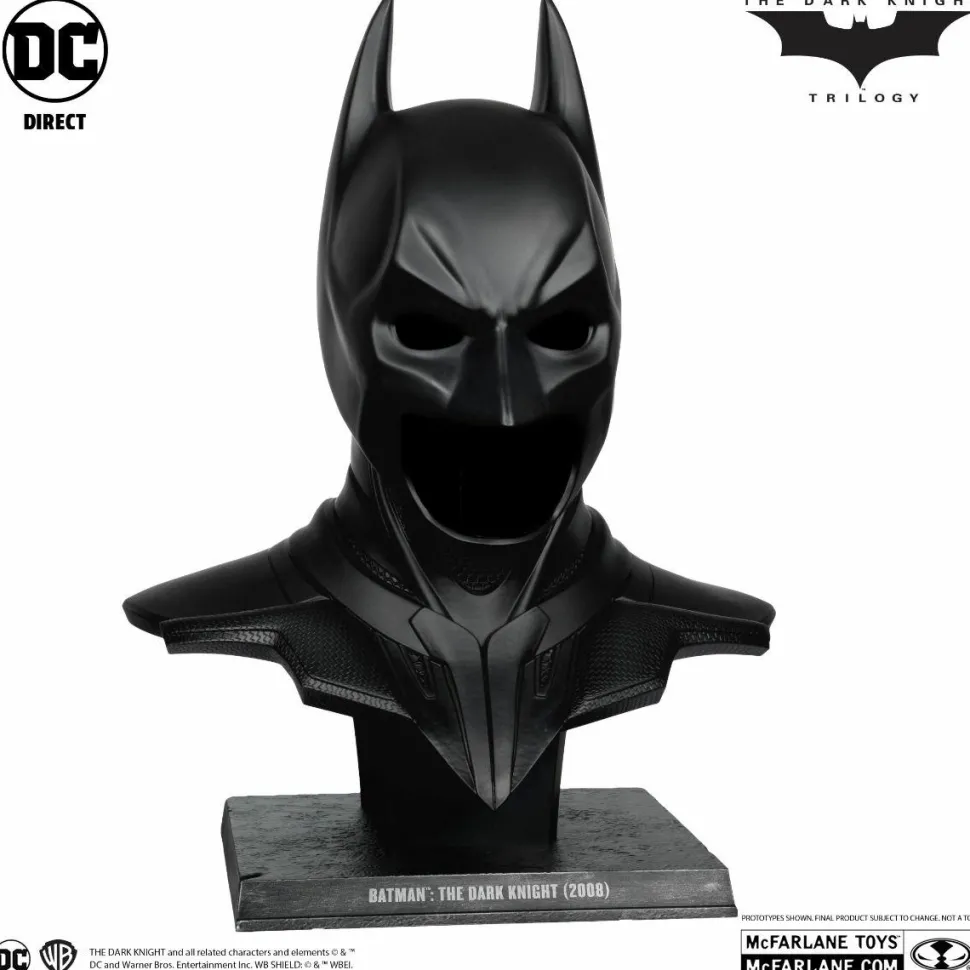 The Dark Knight (2008) - Batman Cowl 1:1 Scale Life-Size Prop Replica
