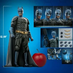 The Dark Knight (2008) - Batman (Comic Colours) Warner Bros. 100th Anniversary Hot Toys 1/6th Scale Action Figure