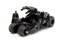 The Dark Knight (2008) - Batman & Tumbler Batmobile (Black Camo) 1/24th Scale Figure & Die-Cast Vehicle Replica Set (2023 SDCC Exclusive)