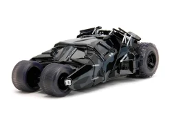 The Dark Knight (2008) - Batman & Tumbler Batmobile (Black Camo) 1/24th Scale Figure & Die-Cast Vehicle Replica Set (2023 SDCC Exclusive)