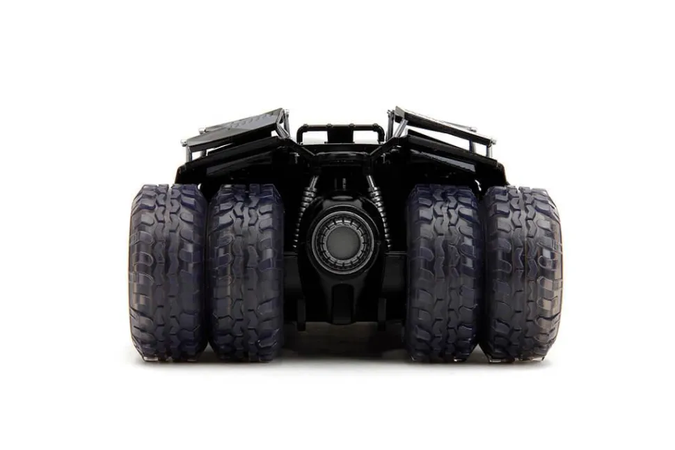 The Dark Knight (2008) - Batman & Tumbler Batmobile (Black Camo) 1/24th Scale Figure & Die-Cast Vehicle Replica Set (2023 SDCC Exclusive)
