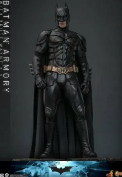 The Dark Knight (2008) - Batman Armory with Bruce Wayne (2.0) 1/6th Scale Hot Toys Action Figure Set