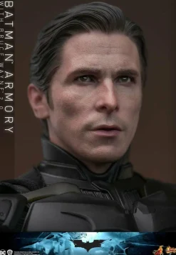 The Dark Knight (2008) - Batman Armory with Bruce Wayne (2.0) 1/6th Scale Hot Toys Action Figure Set