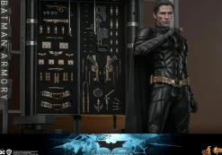 The Dark Knight (2008) - Batman Armory with Bruce Wayne (2.0) 1/6th Scale Hot Toys Action Figure Set