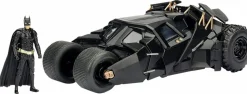 The Dark Knight (2008) - Batman with Batmobile Tumbler Hollywood Rides 1/24th Scale Die-Cast Vehicle Replica