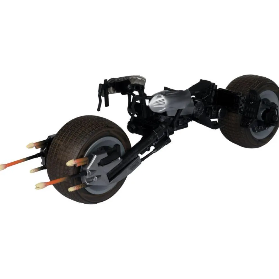 The Dark Knight Rises (2012) - Batman & Batpod DC Multiverse Gold Label 7" Scale Action Figure Vehicle 2-Pack