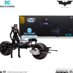 The Dark Knight Rises (2012) - Catwoman & Batpod DC Multiverse Gold Label 7" Scale Action Figure Vehicle 2-Pack