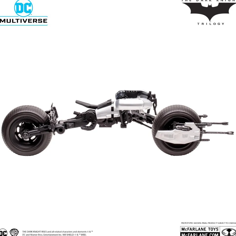 The Dark Knight Rises (2012) - Catwoman & Batpod DC Multiverse Gold Label 7" Scale Action Figure Vehicle 2-Pack