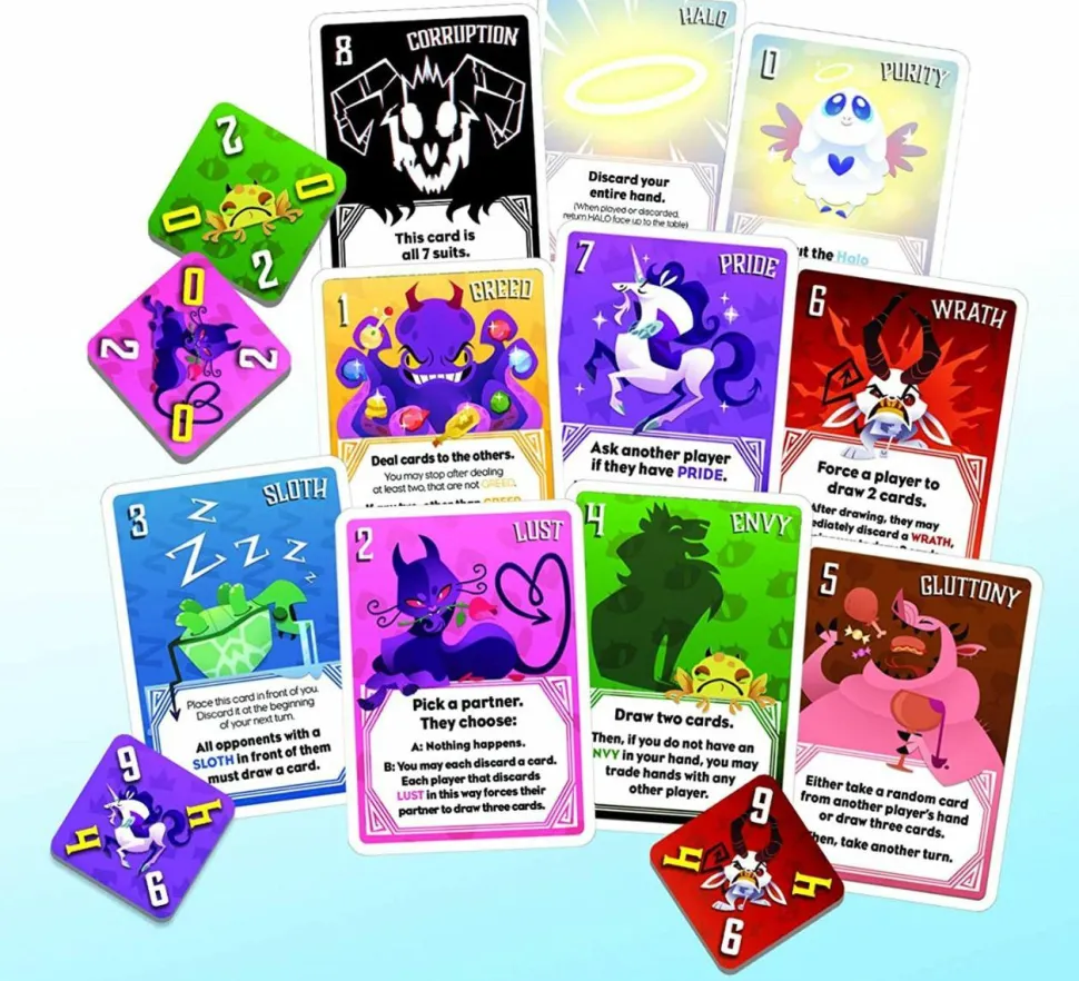 The Deadlies - Card Game