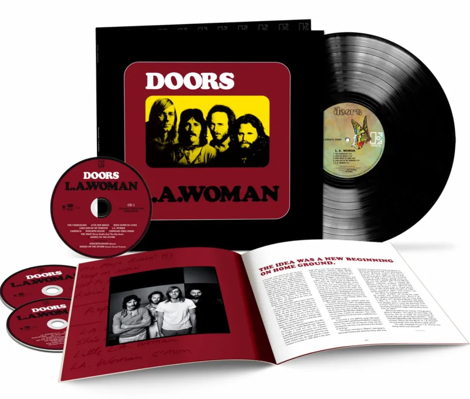 The Doors - L.A. Woman 50th Anniversary LP & 3CD Deluxe Vinyl Record Box Set