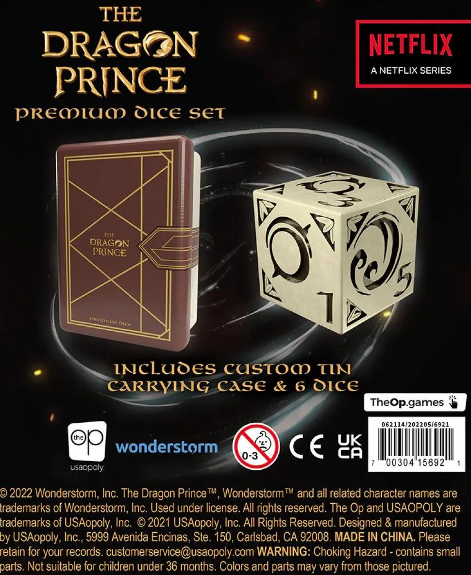 The Dragon Prince (2018) - Premium Dice Set 6-Pack