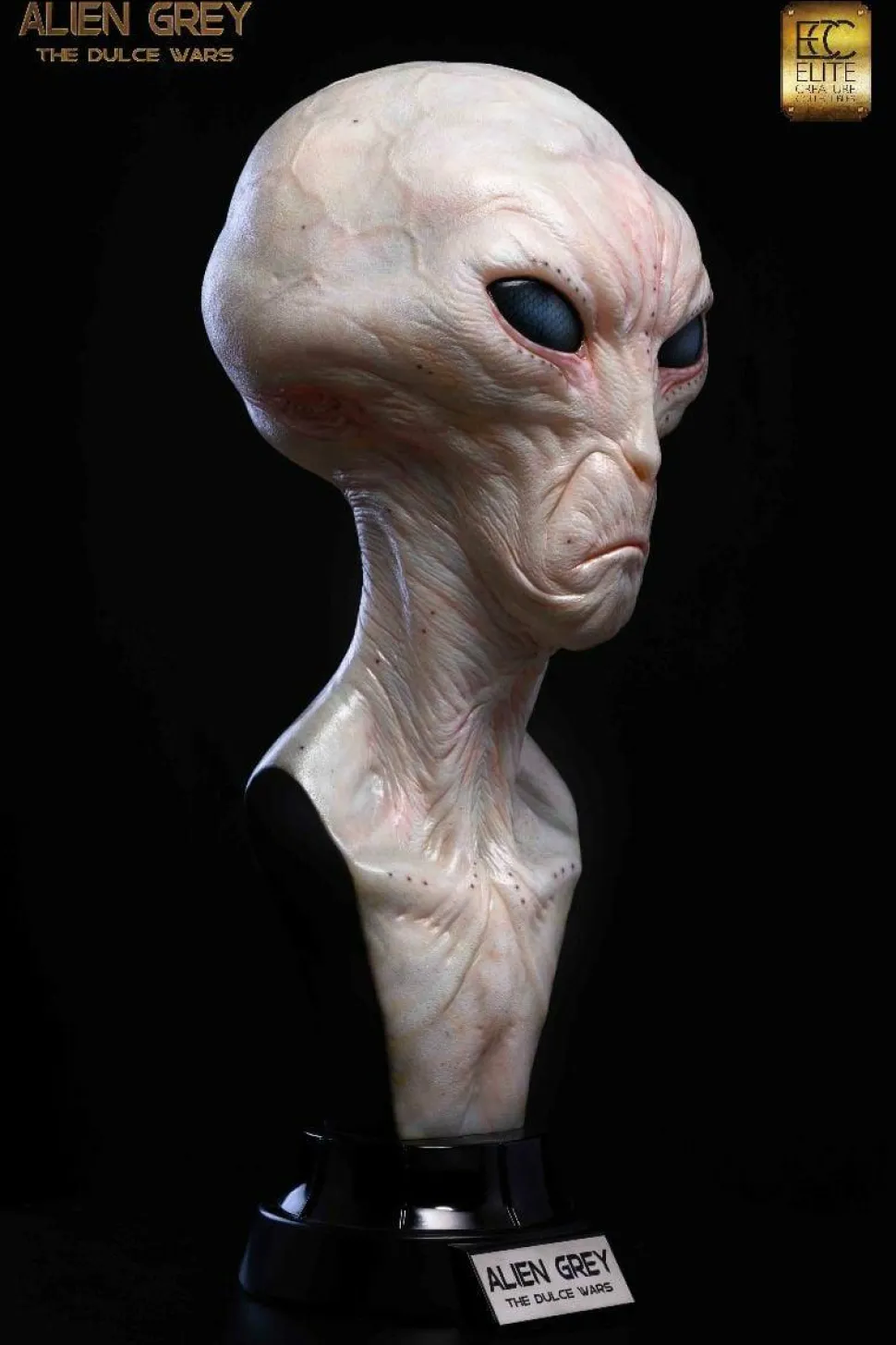 The Dulce Wars - Alien Grey 1:1 Scale Life-Size Bust