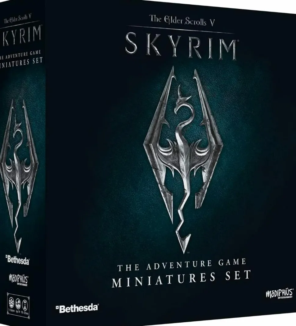 The Elder Scrolls V: Skyrim - The Adventure Game Miniatures Upgrade Set Board Game