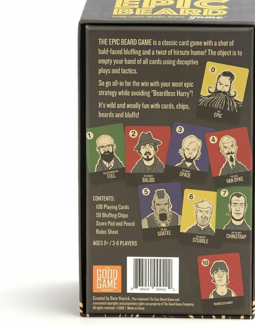 The Epic Beard Game - Card Game