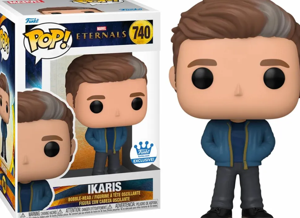 The Eternals (2021) - Ikaris in Casual Outfit Mystery Box (includes Ikaris & 3 Mystery Exclusive Pop! Vinyl Figures) (Funko / Popcultcha Exclusive)