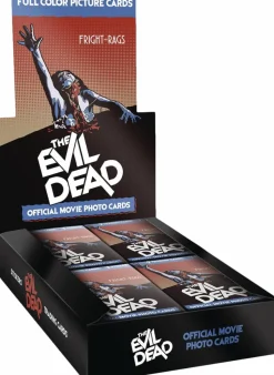 The Evil Dead (1981) - Official Movie Photo Cards Fright-Rags Hobby Trading Cards Wax Pack Box (Display of 24)