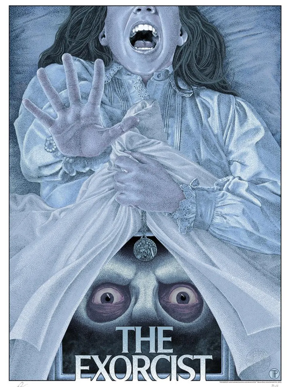 The Exorcist - The Exorcist Fine Art Print by Timothy Pittides