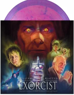 The Exorcist III (1990) - Original Motion Picture Score by Barry DeVorzon 2xLP Vinyl Record (Neon Purple Smoke Coloured Vinyl)