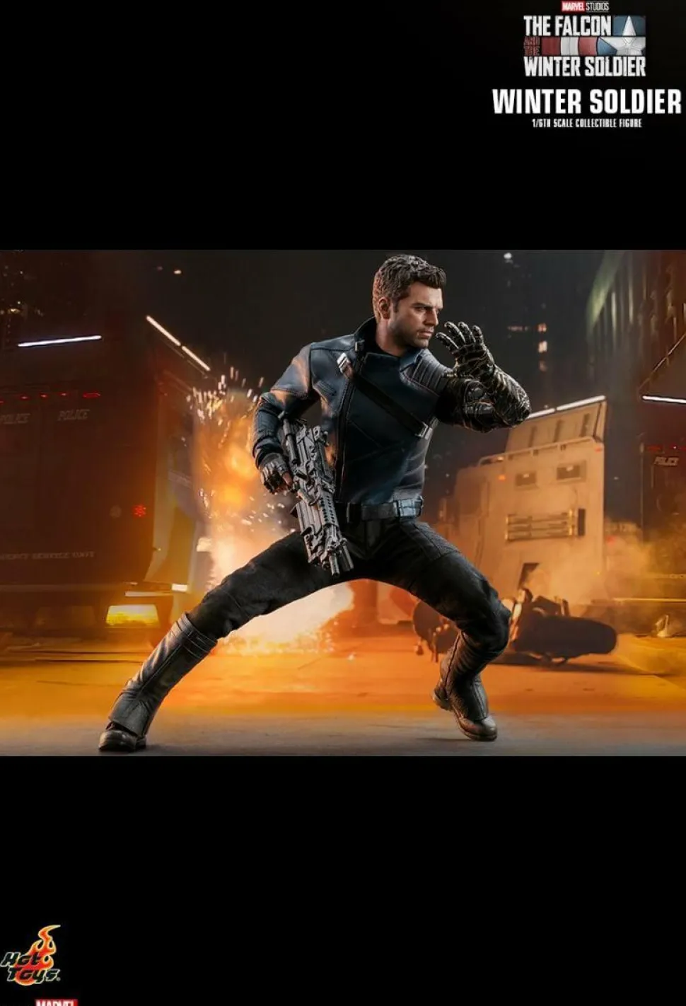 The Falcon and the Winter Soldier - Winter Soldier 1/6th Scale Hot Toys Action Figure