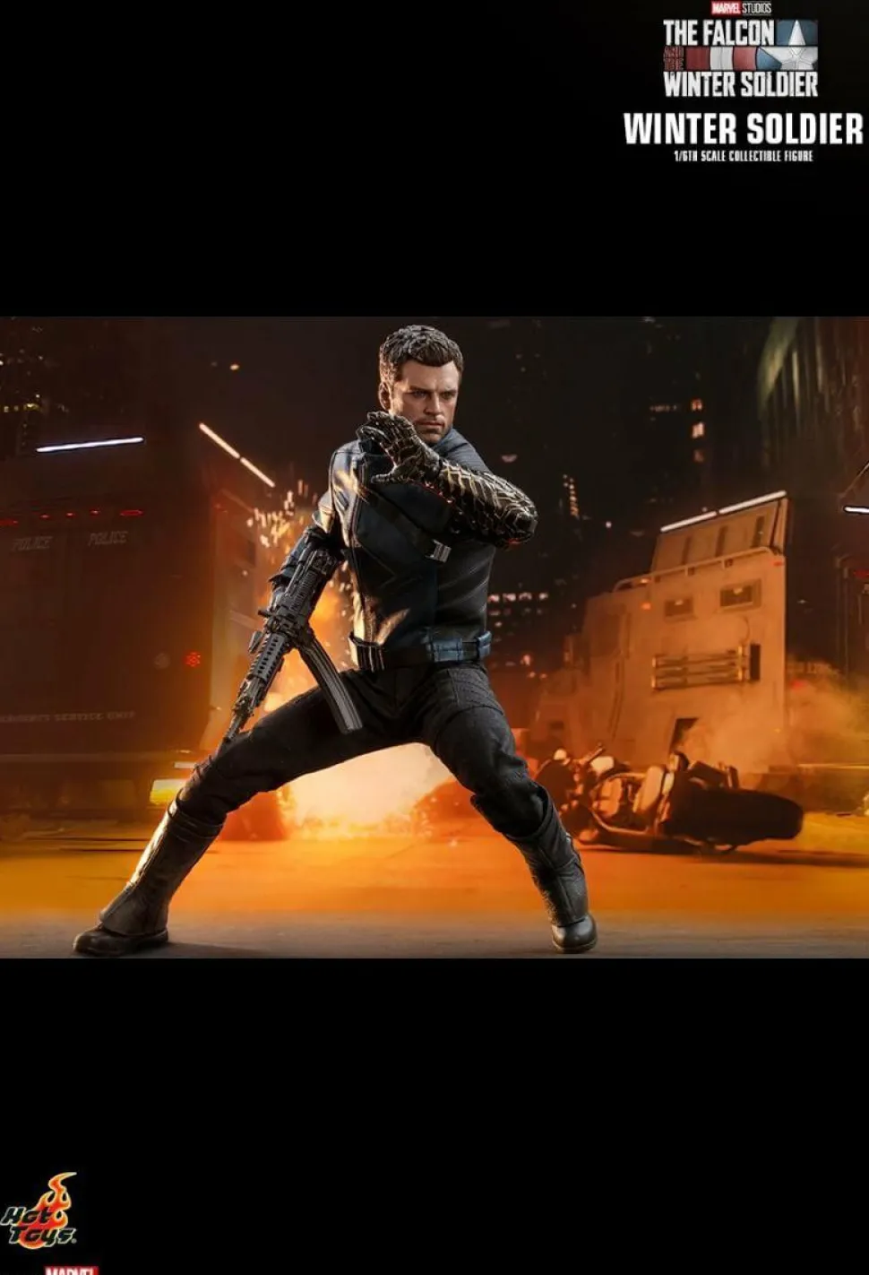 The Falcon and the Winter Soldier - Winter Soldier 1/6th Scale Hot Toys Action Figure