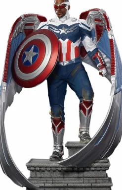 The Falcon and the Winter Soldier - Captain America Sam Wilson Complete Version 1/4 Scale Legacy Statue