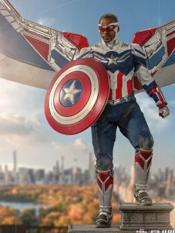 The Falcon and the Winter Soldier - Captain America Sam Wilson Complete Version 1/4 Scale Legacy Statue