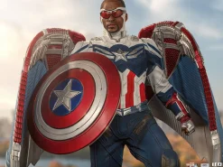 The Falcon and the Winter Soldier - Captain America Sam Wilson Complete Version 1/4 Scale Legacy Statue