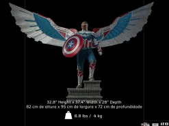 The Falcon and the Winter Soldier - Captain America Sam Wilson Complete Version 1/4 Scale Legacy Statue
