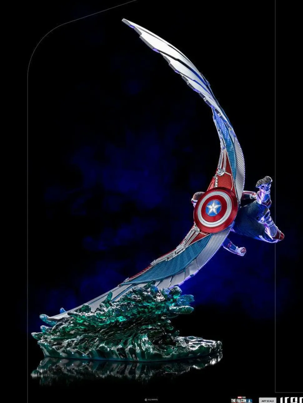 The Falcon and the Winter Soldier - Captain America Sam Wilson Deluxe 1/10th Scale Statue