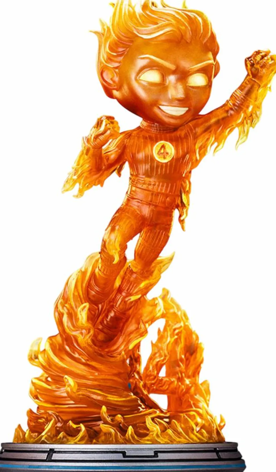 The Fantastic Four: First Steps (2025) - Human Torch MiniCo 8” Vinyl Figure