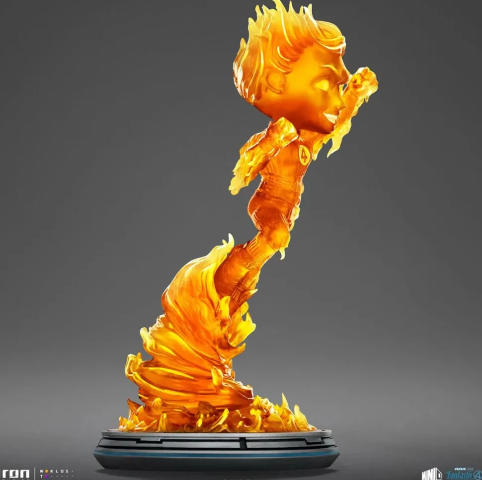 The Fantastic Four: First Steps (2025) - Human Torch MiniCo 8” Vinyl Figure