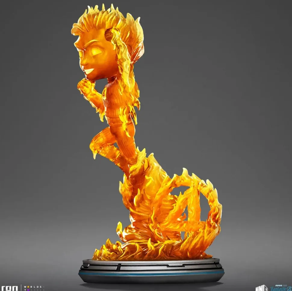The Fantastic Four: First Steps (2025) - Human Torch MiniCo 8” Vinyl Figure