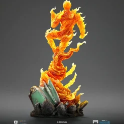 The Fantastic Four: First Steps (2025) - Human Torch 1/10th Scale Statue