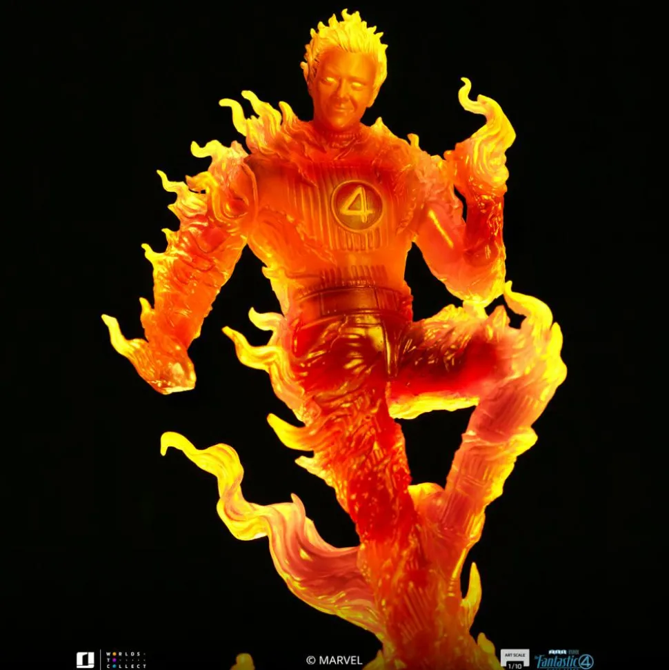 The Fantastic Four: First Steps (2025) - Human Torch 1/10th Scale Statue