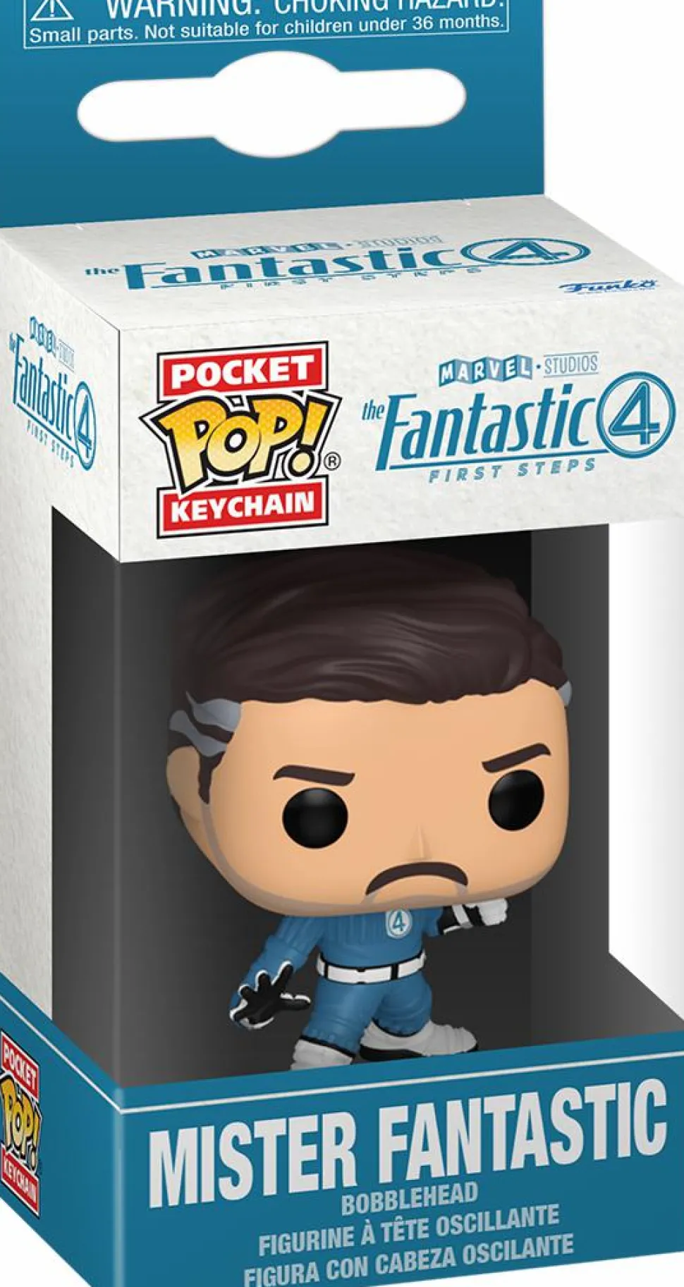 The Fantastic Four: First Steps (2025) - Mister Fantastic Pocket Pop! Keychain