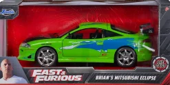 The Fast and the Furious - Brian’s 1995 Mitsubishi Eclipse 1/24th Scale Metals Die-Cast Vehicle Replica